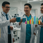 Alt text for the implied image based on article context: "Chart showing rapid growth in healthcare AI adoption, with 29% of organizations implementing AI in 2024 amid data integration challenges."