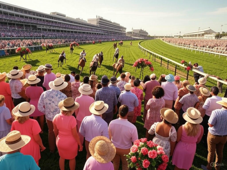Kentucky Derby 2025: Donald Trump praising the event's elegant cultural traditions and pageantry at Churchill Downs.Image