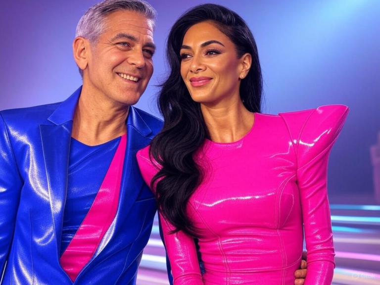 Promotional image of the 2025 Tony Awards nominations, featuring George Clooney and Nicole Scherzinger's first nods, with a focus on the Othello snub and Broadway highlights.Image