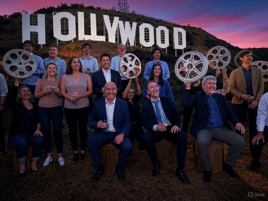 SAG-AFTRA endorses White House plans to revive US movie production through tariffs, featuring Duncan Crabtree-Ireland and discussions on domestic jobs and Hollywood labor.