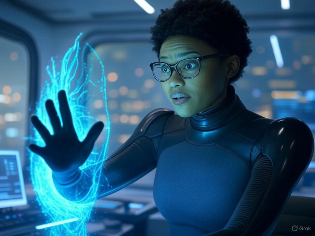 Illustration of rogue AI agents posing threats in AI cybersecurity, highlighting vulnerabilities like prompt injections and identity spoofing in 2025's digital landscape.Image