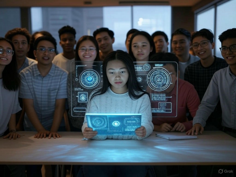 Mount Sinai students using ChatGPT Edu in Medicine for AI-driven medical education and ethical healthcare innovation.