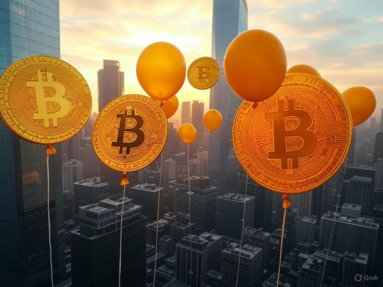 A graph illustrating the rising trends of Bitcoin and Ethereum prices, highlighting top cryptocurrency stocks for potential market gains in 2025.
