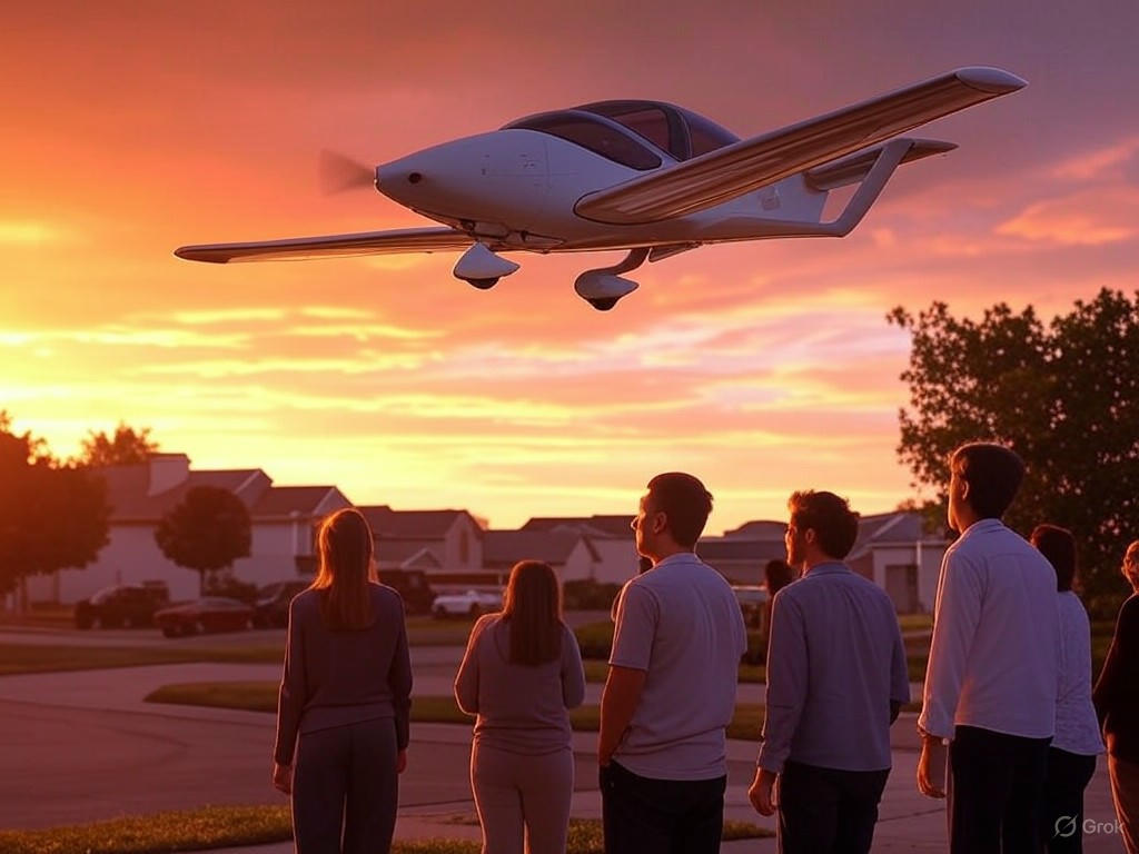 Alt text for implied image: "Photo of the Simi Valley plane crash showing a small aircraft wreckage in a residential area, highlighting aviation safety concerns."