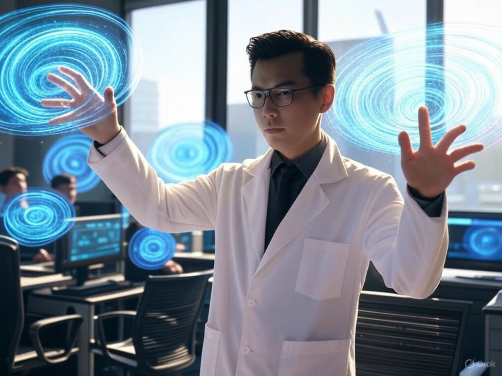 Illustration of IBM's Agentic AI strategy with Watsonx Orchestrate enabling over a billion new applications.