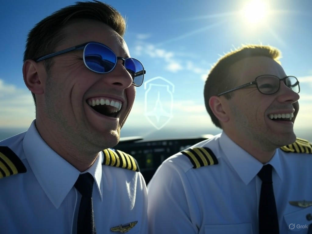 Aviation professionals participating in cybersecurity training to protect aircraft and air traffic systems from cyber threats.