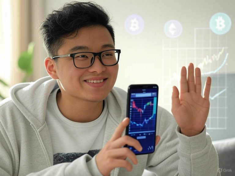 A graph illustrating Gen Z investors using AI tools for buy-the-dip strategies in 2025, including cryptocurrency diversification and ESG-focused portfolios.