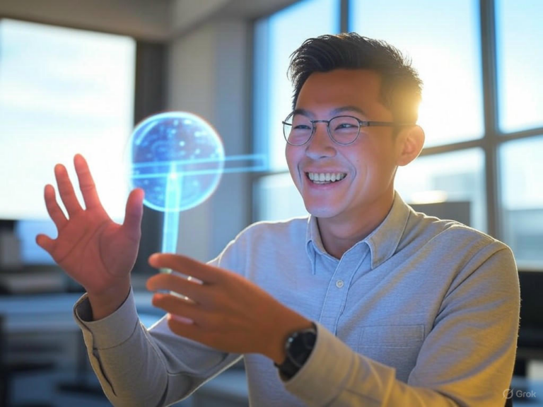 Illustration of LinkedIn's Generative AI Job Search tool enabling users to find jobs with natural language queries.