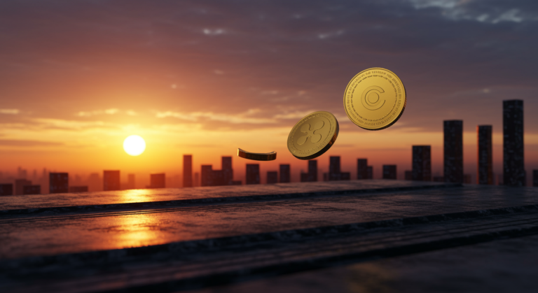 Alt text: "Circle rejects Ripple's $4-5 billion takeover bid, highlighting stablecoin competition and USDC's market dominance in crypto acquisitions"