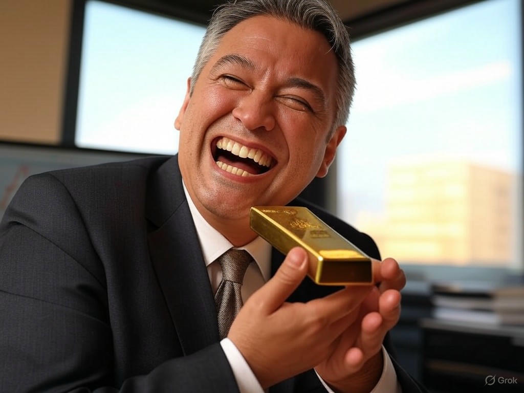 NEM stock performance chart showing investment growth and analyst ratings for 2025.