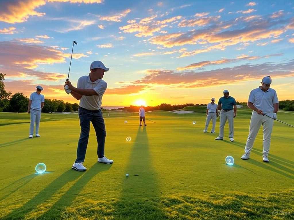 Rickie Fowler and Dustin Johnson at the 2025 PGA Championship at Quail Hollow, featuring top golfers and special invitations.Image