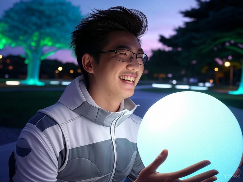 An image of Mark Zuckerberg presenting his vision for AI friends to address the loneliness epidemic through Meta's innovative technology.Image