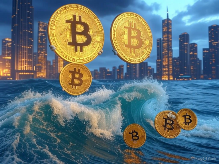 Bitcoin and Ethereum price charts showing market dominance during a crypto crash