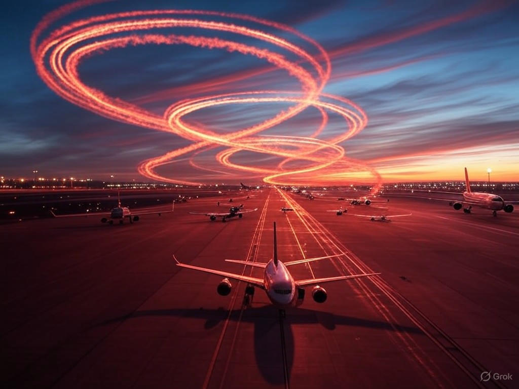 Houthi missile strike on Ben Gurion Airport, highlighting attacks on Israeli airports and their impact on global aviation and Middle East crisis.