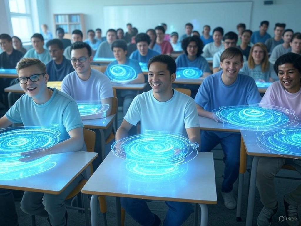 Tech CEOs advocating for computer science as a high school graduation requirement to prepare students for AI-driven careersImage