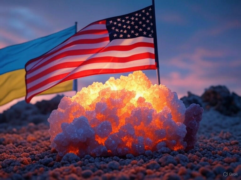 "Ukraine-US minerals deal signing with critical minerals and revenue agreement for postwar reconstruction."