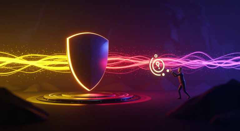 Illustration of Salt Security's MCP Server providing contextual API security against AI-driven threats.