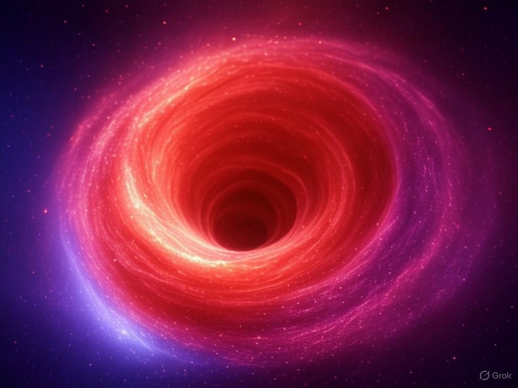 An illustration of quantum gravity breakthroughs merging quantum mechanics with Einstein's general relativity to advance the theory of everything.