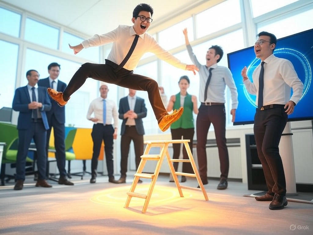 Salesforce AI Career Coaches platform illustrating AI-powered internal hiring, employee mobility, and career development solutions.
