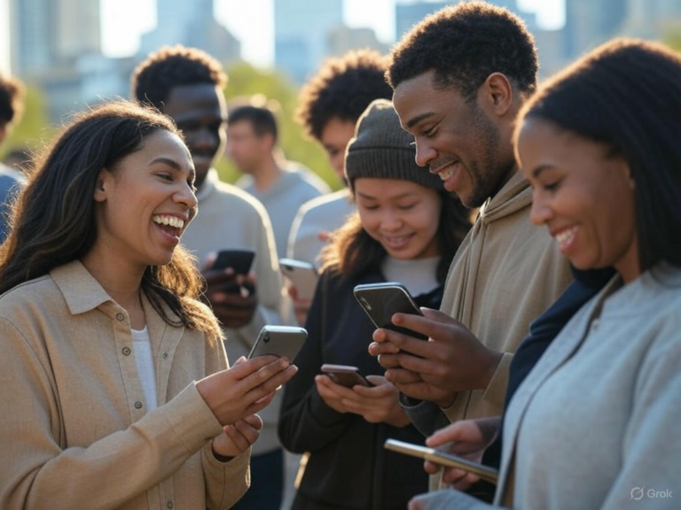 An infographic illustrating 2025 smartphone usage statistics, including global adoption rates, daily screen time trends, Android vs iOS market shares, mobile SEO growth, app usage patterns, mobile commerce statistics, smartphone market projections, and emerging digital economy insights.Image
